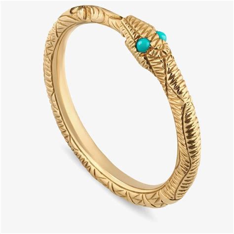 ouroboros snake ring gucci